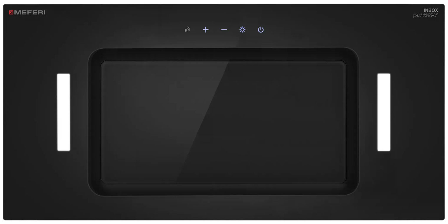 Полновстраиваемая вытяжка Meferi INBOX60BK GLASS COMFORT