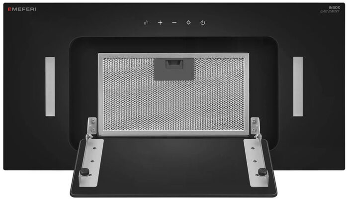 Полновстраиваемая вытяжка Meferi INBOX60BK GLASS COMFORT