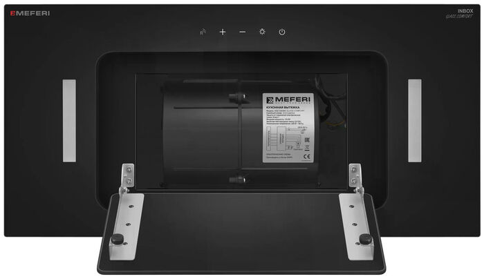 Полновстраиваемая вытяжка Meferi INBOX60BK GLASS COMFORT