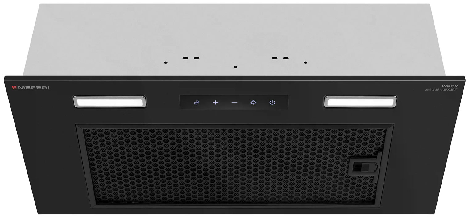 Полновстраиваемая вытяжка Meferi INBOX60BK SENSOR COMFORT