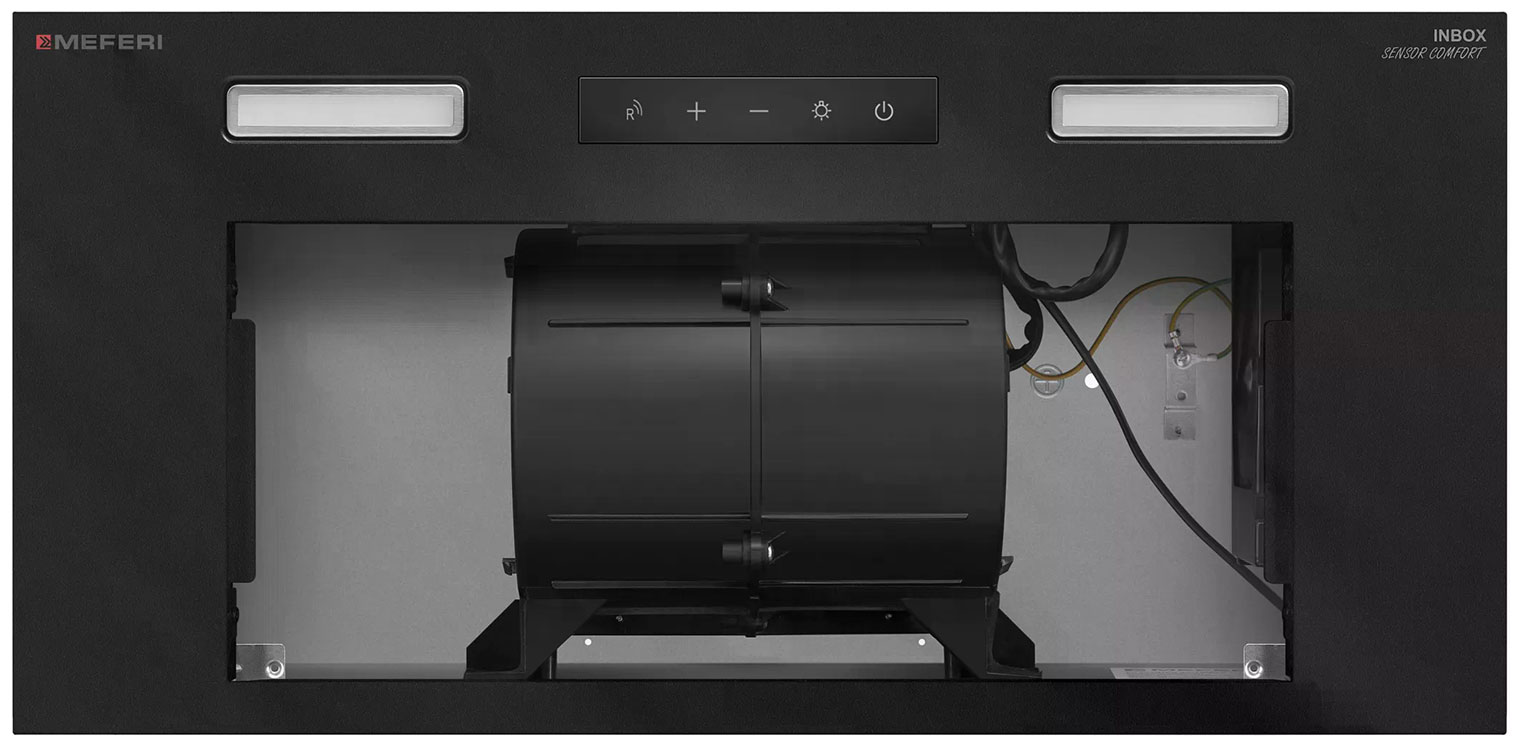 Полновстраиваемая вытяжка Meferi INBOX60BK SENSOR COMFORT