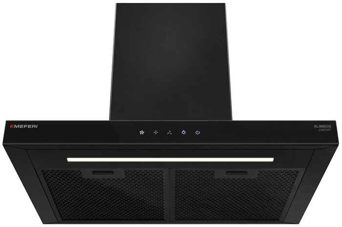 Каминная вытяжка Meferi SLIMBOX60BK COMFORT
