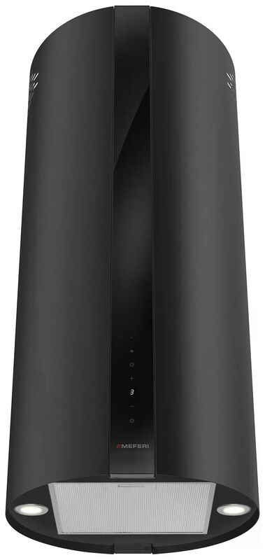 Островная вытяжка Meferi TUBE40BK ISLA COMFORT PLUS