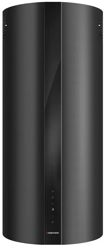 Островная вытяжка Meferi TUBE40BK ISLA COMFORT PLUS