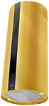 Островная вытяжка Meferi TUBE40GOLD ISLA COMFORT PLUS