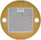 Островная вытяжка Meferi TUBE40GOLD ISLA COMFORT PLUS