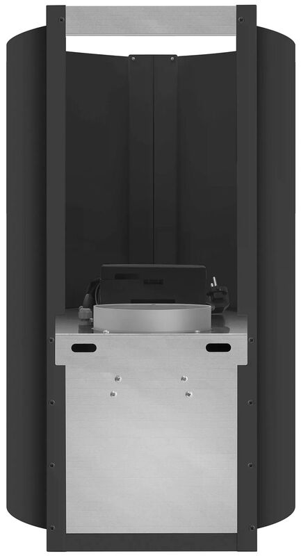 Каминная вытяжка Meferi TUBE40BK COMFORT PLUS