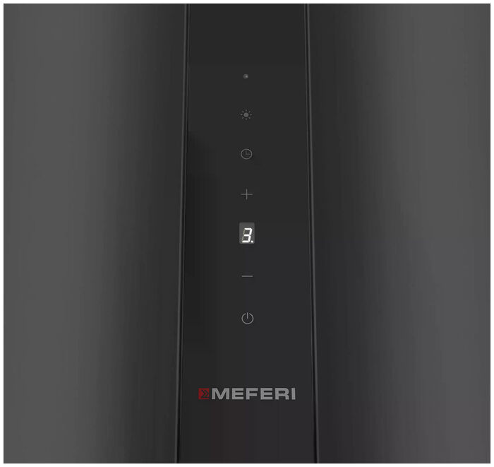 Каминная вытяжка Meferi TUBE40BK COMFORT PLUS