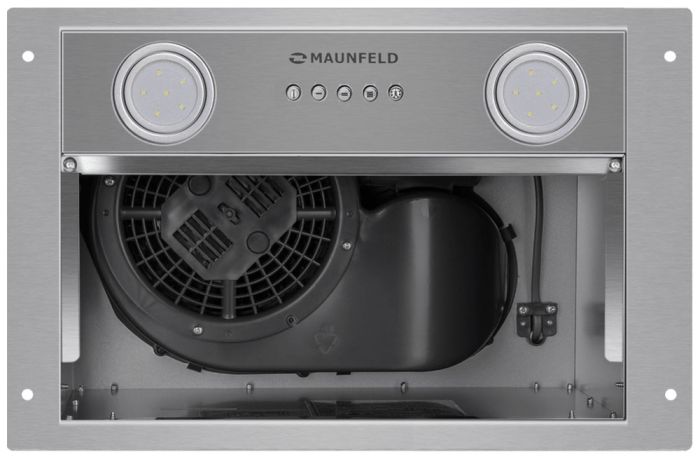 Полновстраиваемая вытяжка Maunfeld Cam 45 нержавеющая сталь