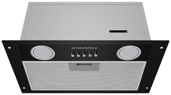 Полновстраиваемая вытяжка Maunfeld Cam 45 Black