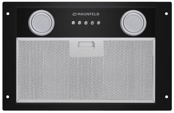 Полновстраиваемая вытяжка Maunfeld Cam 45 Black