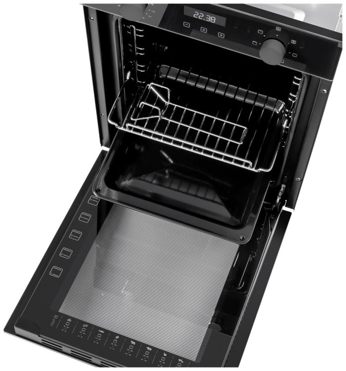 Компактный духовой шкаф Maunfeld EOEM516PB