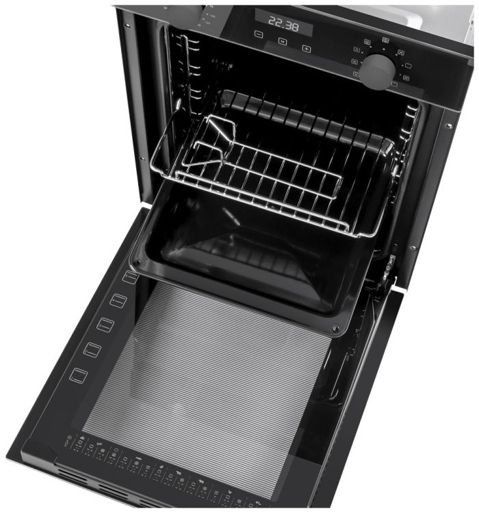 Компактный духовой шкаф Maunfeld EOEM519PB