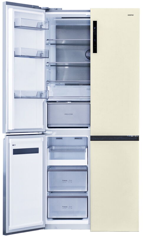 Многокамерный холодильник Centek CT-1746 NF Beige Glass