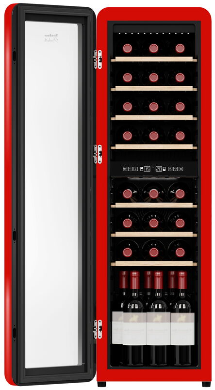 Винный шкаф Tesler CWC-308 RUBY RED LD