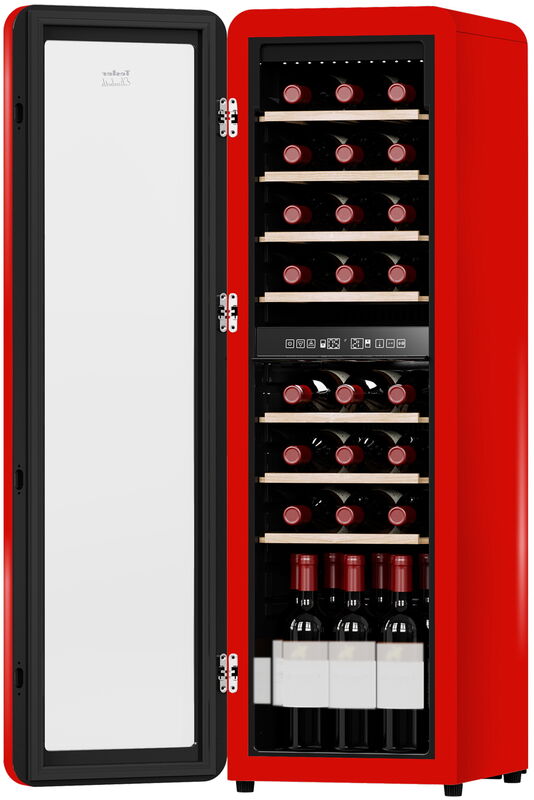 Винный шкаф Tesler CWC-308 RUBY RED LD