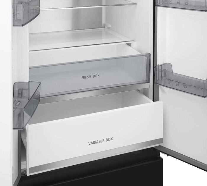 Многокамерный холодильник Meferi MFR70BK TOTAL NO FROST FRENCH DOOR ULTRA