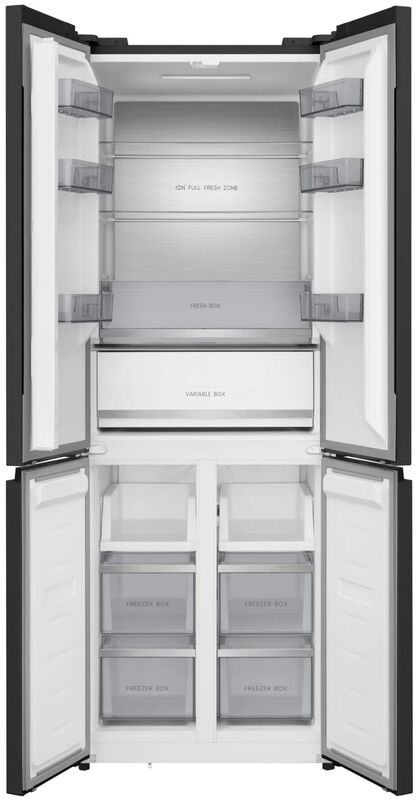 Многокамерный холодильник Meferi MFR70BK TOTAL NO FROST CROSS DOOR ULTRA