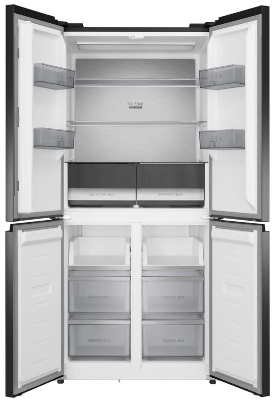 Многокамерный холодильник Meferi MFR83BLACK IX TOTAL NO FROST CROSS DOOR COMFORT