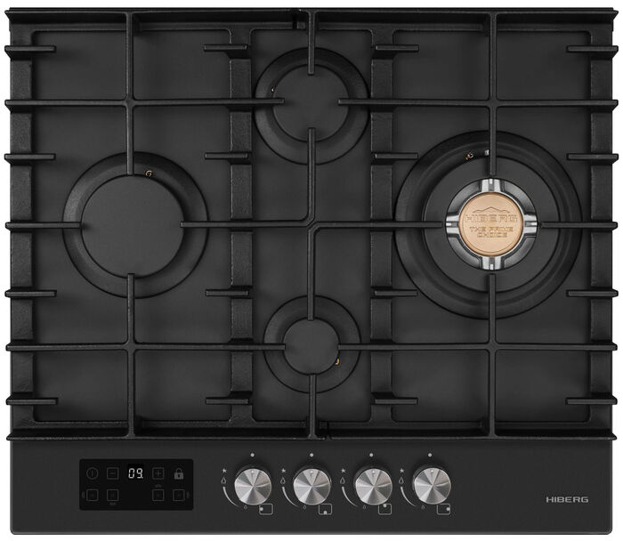 Газовая варочная панель Hiberg VM 6245 Gr