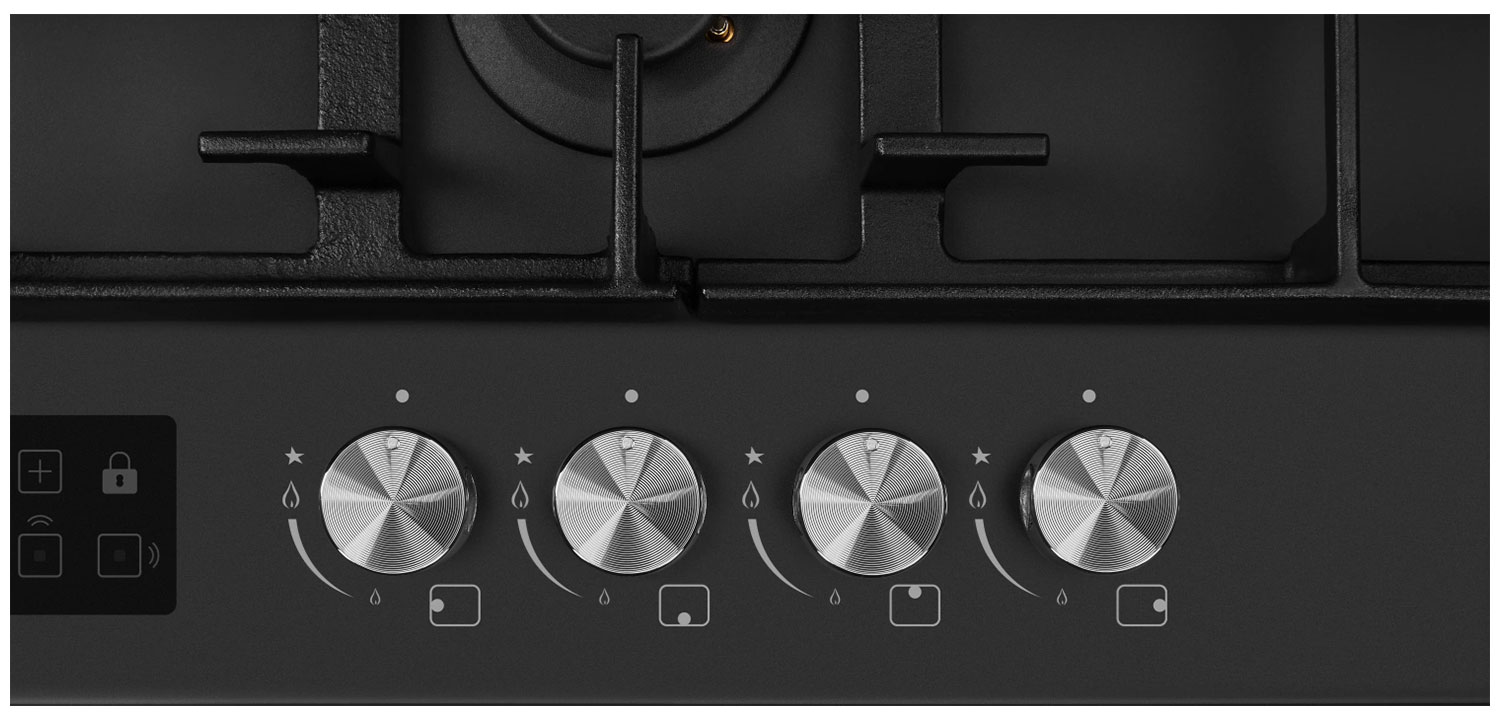 Газовая варочная панель Hiberg VM 6245 Gr