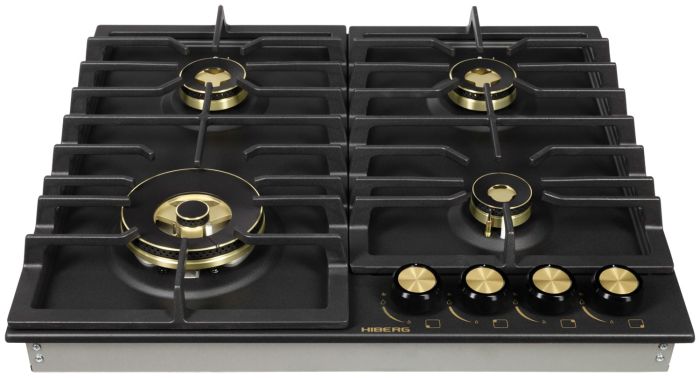Газовая варочная панель Hiberg VS 6544 B