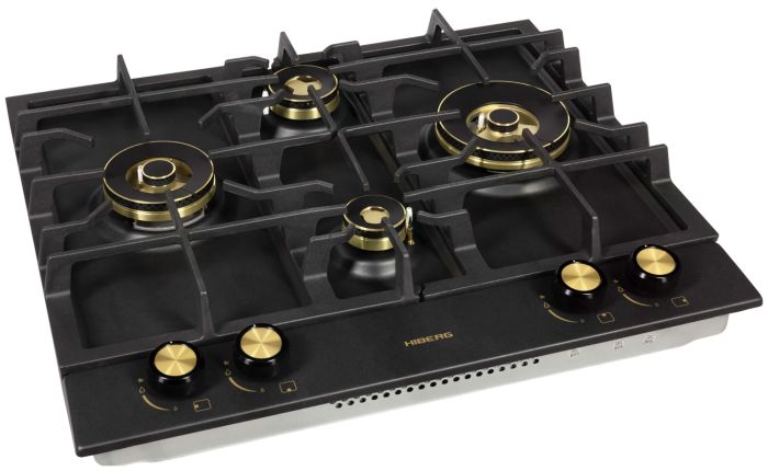 Газовая варочная панель Hiberg VS 6545 B