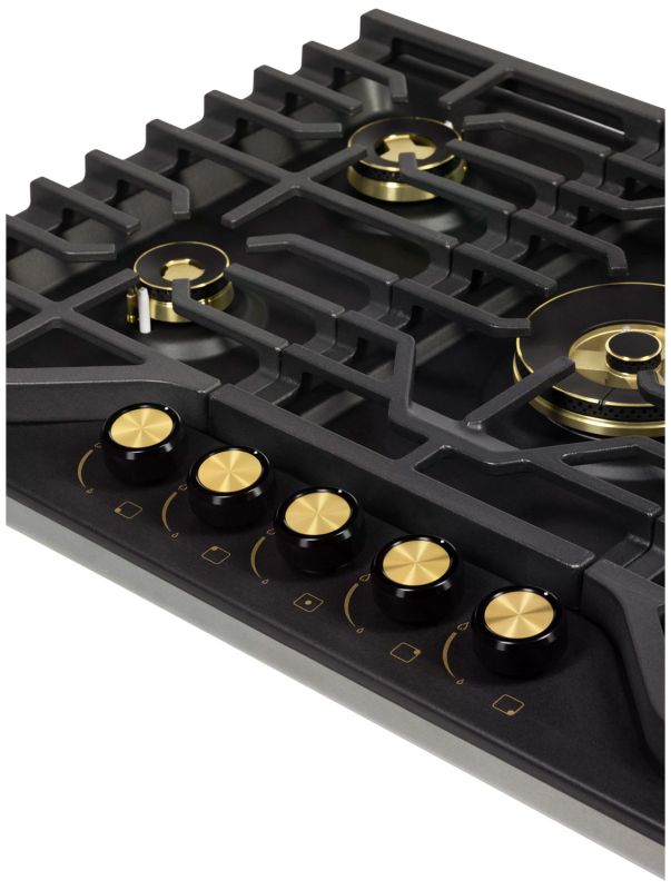 Газовая варочная панель Hiberg VS 8555 B