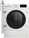 Встраиваемая стирально-сушильная машина Beko BI3DBT8841 W