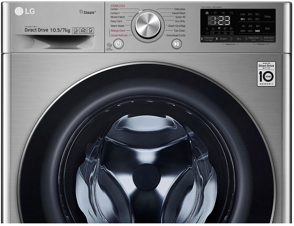 Стирально-сушильная машина LG F4V5RGP2T
