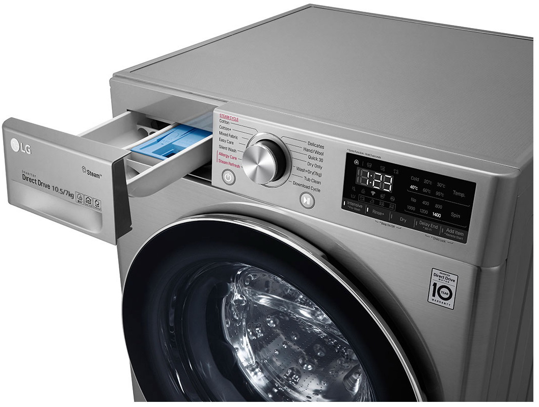 Стирально-сушильная машина LG F4V5RGP2T