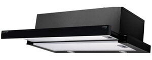 Телескопическая вытяжка Meferi SLIDEBOX90BK POWER
