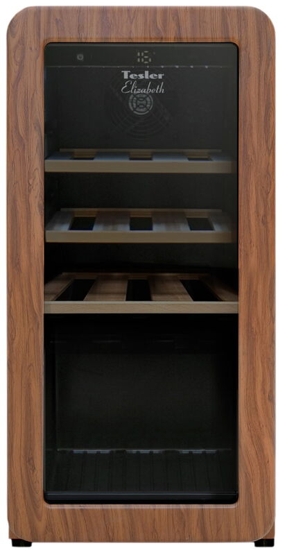 Винный шкаф Tesler CWC-188 CARAMEL WOOD LD