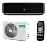 Инверторная сплит-система Hisense AS-10UW4RVETG01(B) Wi-Fi Black Crystal Super