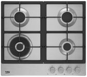 Газовая варочная панель Beko BHGM6422K5WX