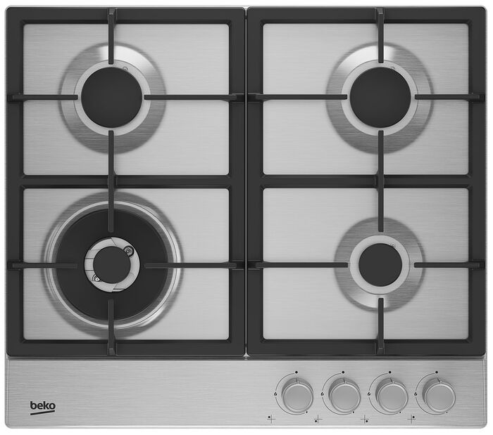 Газовая варочная панель Beko BHGM6422K5WX