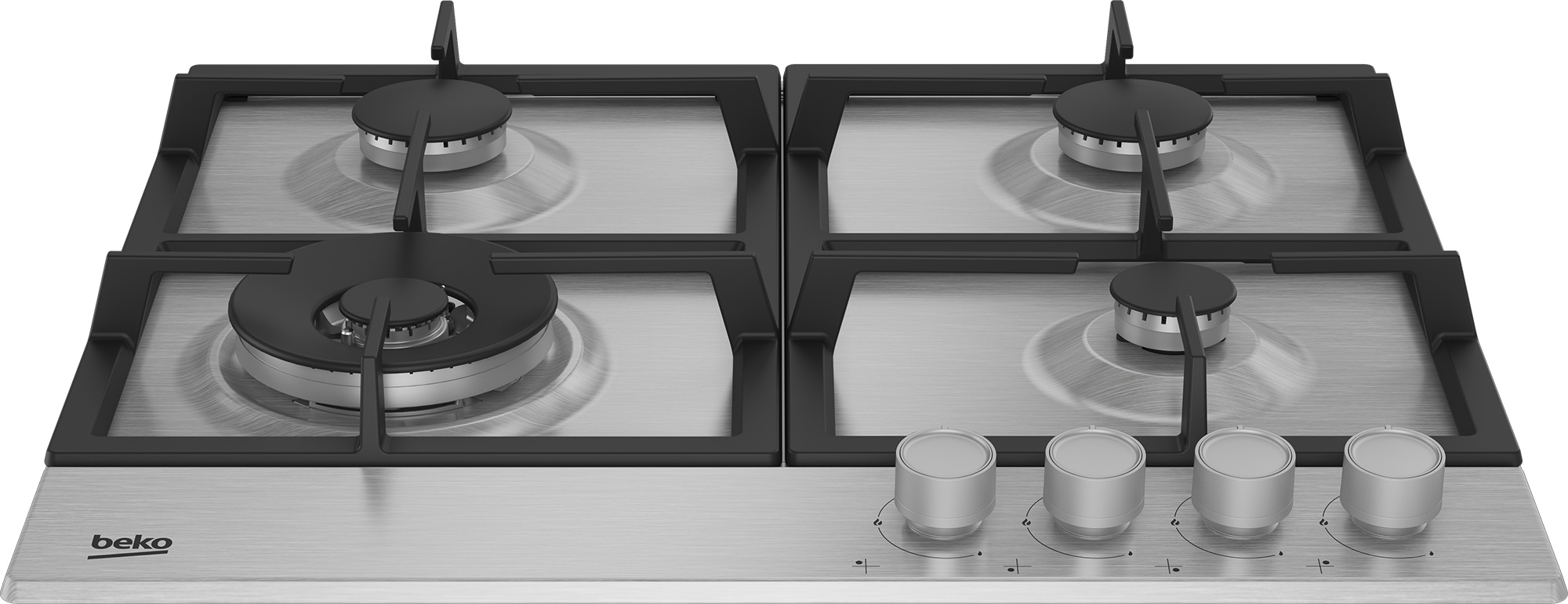 Газовая варочная панель Beko BHGM6422K5WX