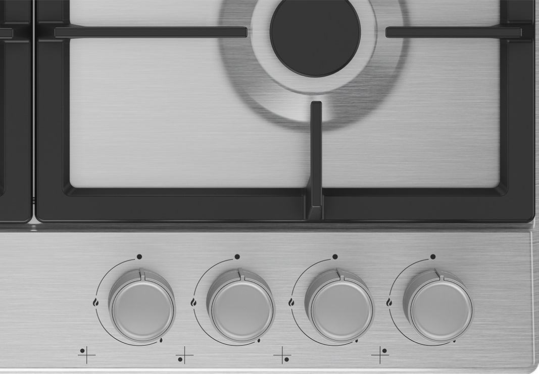 Газовая варочная панель Beko BHGM6422K5WX