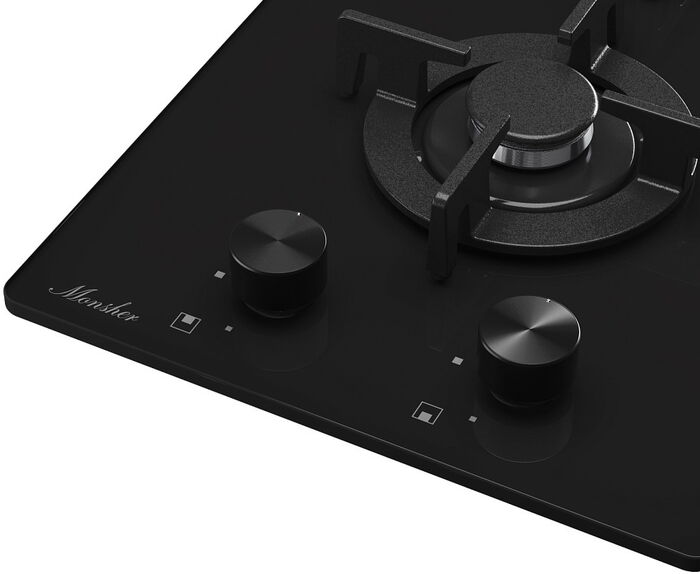 Газовая варочная панель Monsher MGG 34 Noir