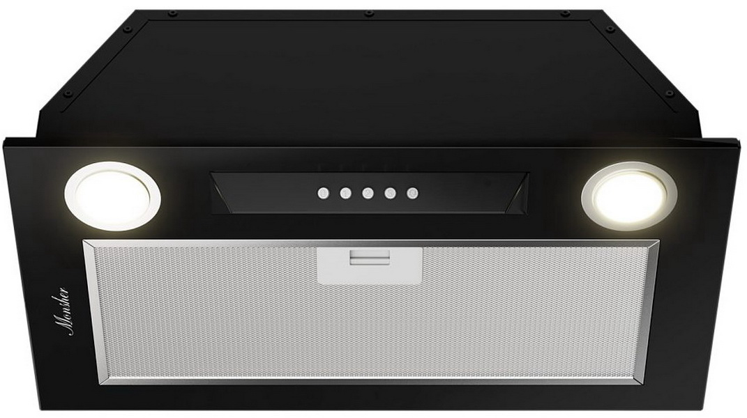 Полновстраиваемая вытяжка Monsher INLIGHT 55 Noir