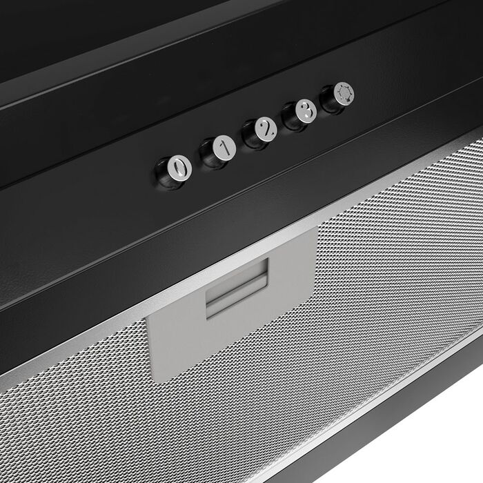 Полновстраиваемая вытяжка Monsher INLIGHT 55 Noir