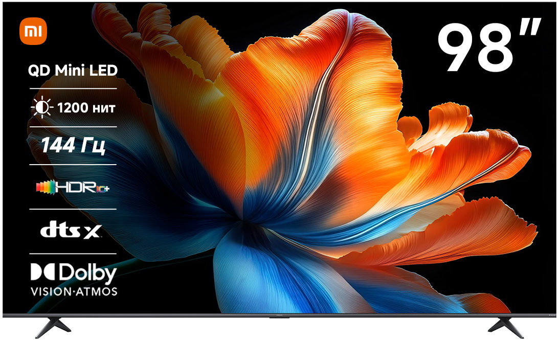MiniLED телевизор Xiaomi TV S Mini LED 98 2026 (L98MC-SRU)