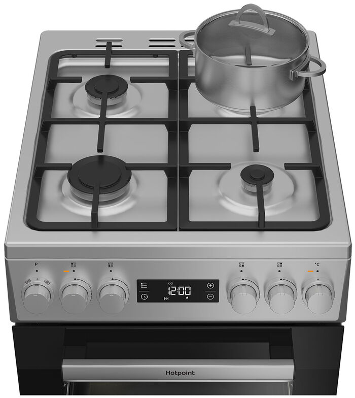Газовая плита Hotpoint-Ariston HSG5F1HX