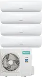 Мульти сплит-системы Hisense AMW5-36U4RQC/AMS-12UW4RXRKB00/AMS-09UW4RMRKB00*3шт
