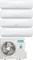 Мульти сплит-системы Hisense AMW5-36U4RQC/AMS-12UW4RXRKB00/AMS-09UW4RMRKB00*3шт