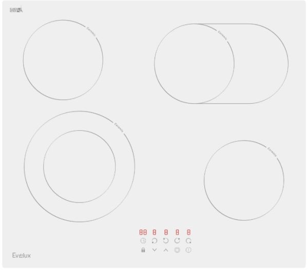 Электрическая варочная панель Evelux HEV 642 W