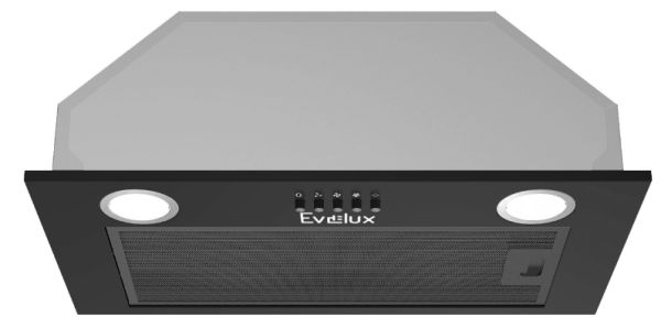 Полновстраиваемая вытяжка Evelux Air 60 B