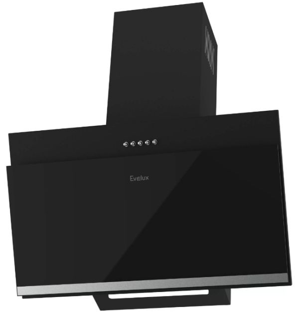 Наклонная вытяжка Evelux WING 60 BG