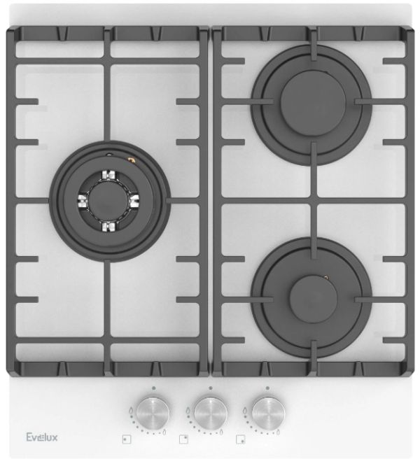 Газовая варочная панель Evelux HEG 450 WG