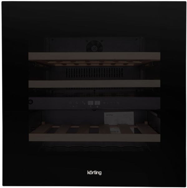 Встраиваемый винный шкаф Korting KFW 604 DB GN